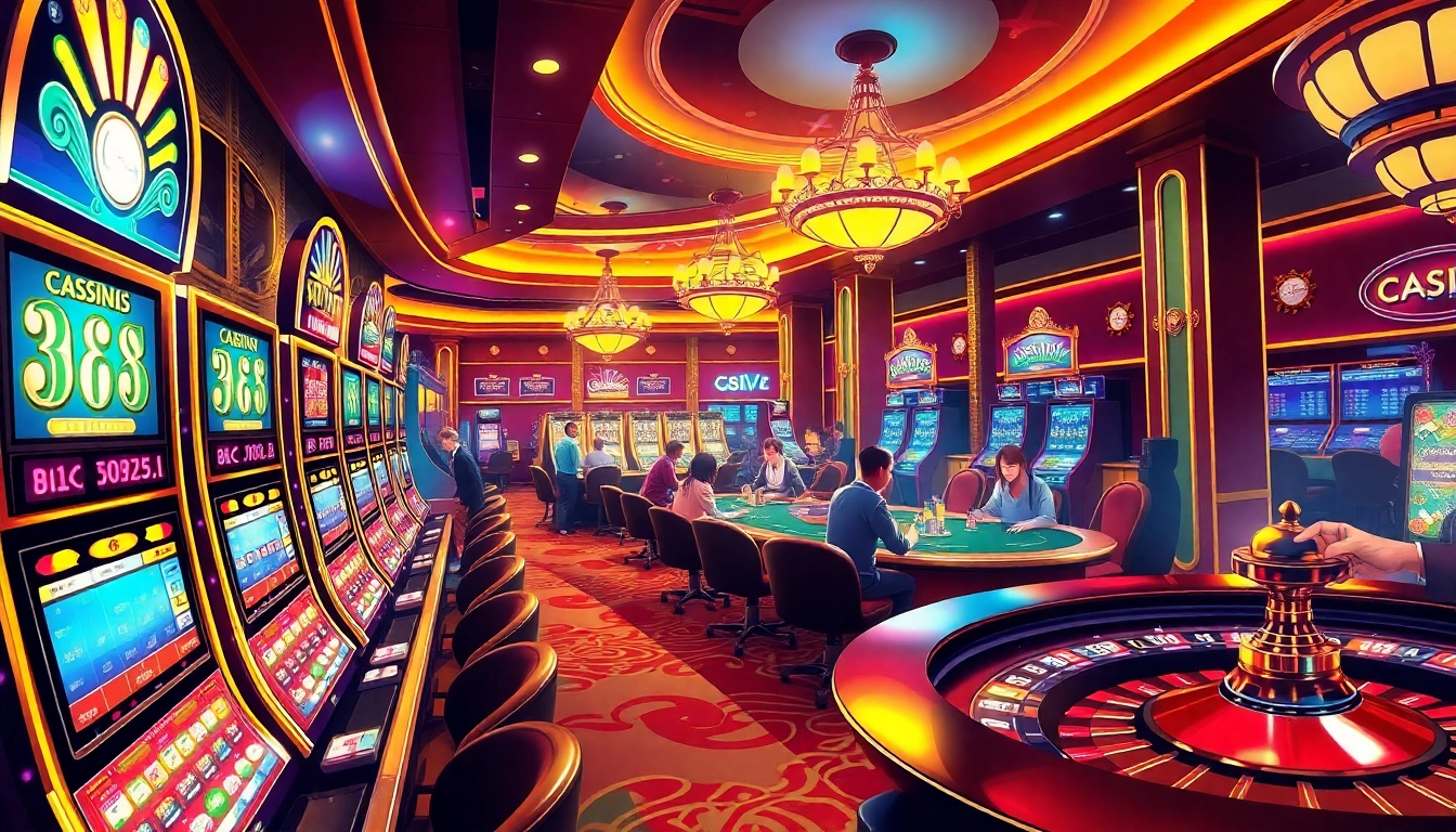 Experience winning excitement at https://88vv.in.net/ with high-stakes poker and vibrant slot machines lighting up the casino.